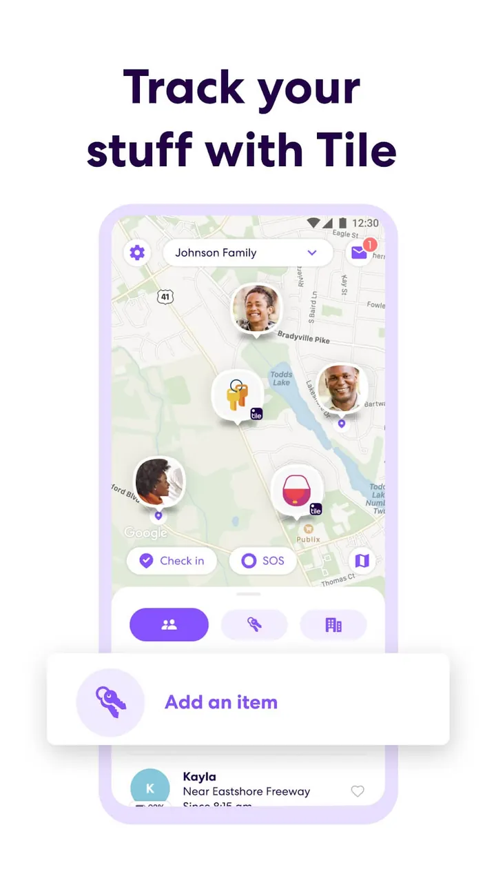 Captura de pantalla de vista previa de Life360 3