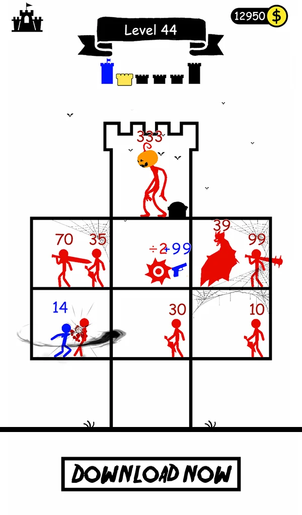Stick Hero: Tower Defense gameplay screenshot 7