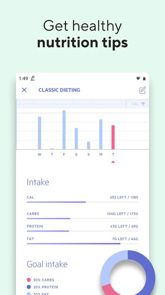 Lifesum app preview 6