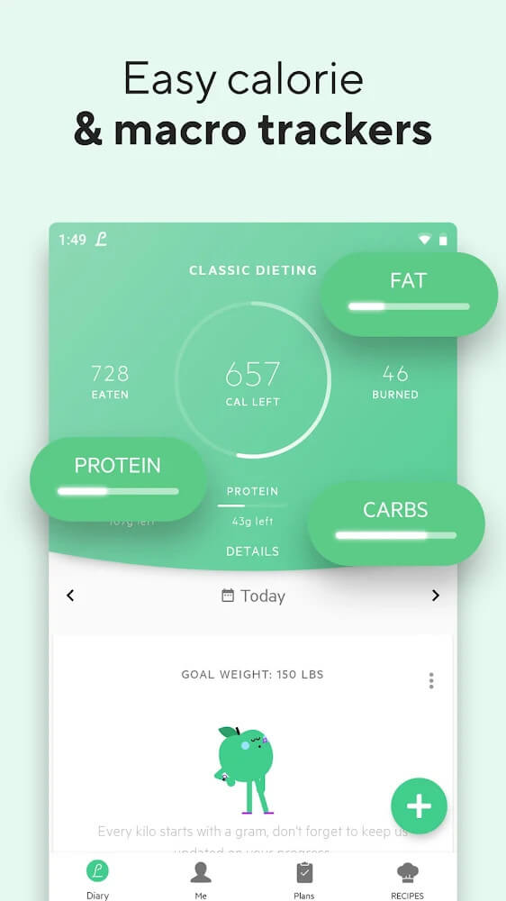 Lifesum app preview 3