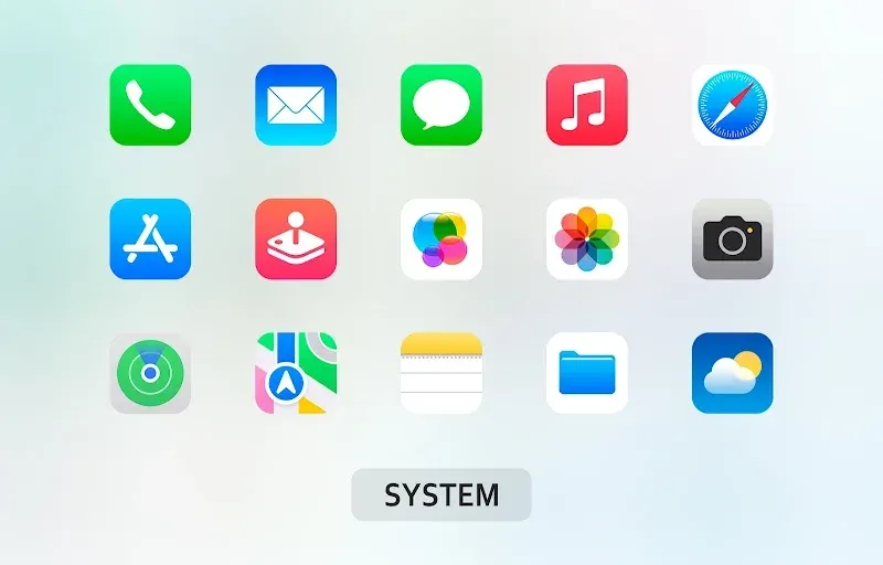 iPear 18 Icon Pack preview screenshot 3
