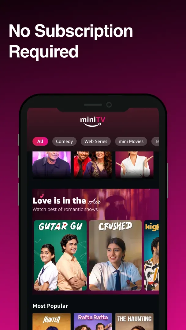 Amazon miniTV app screenshot 4