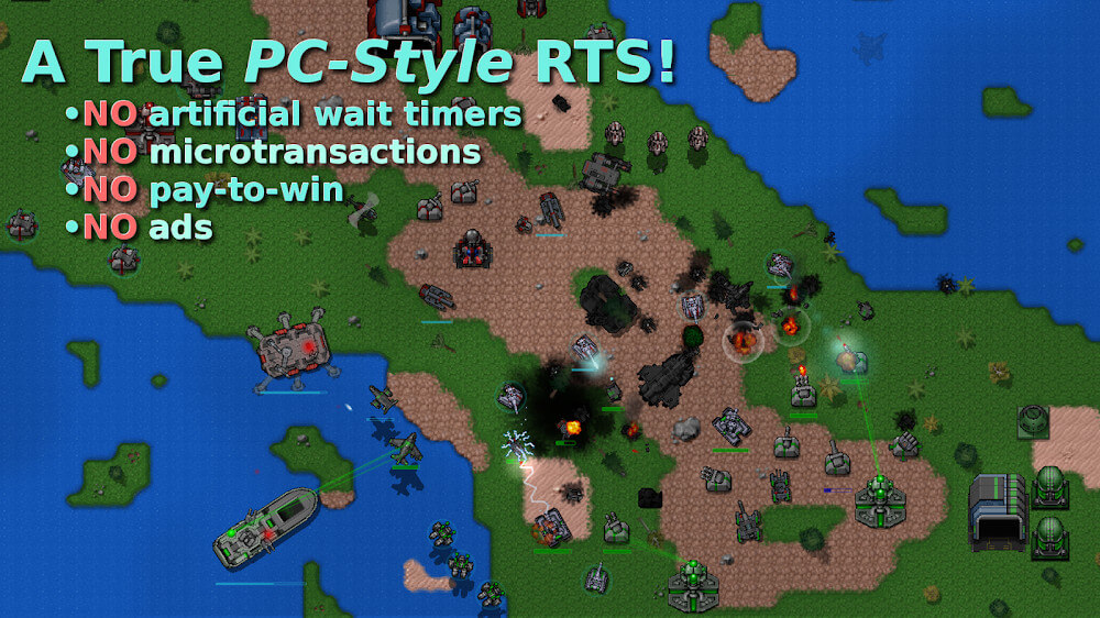 Rusted Warfare gameplay screenshot 2