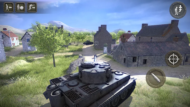 Tangkapan layar gameplay Battlefront Europe: WW2 Heroes 6