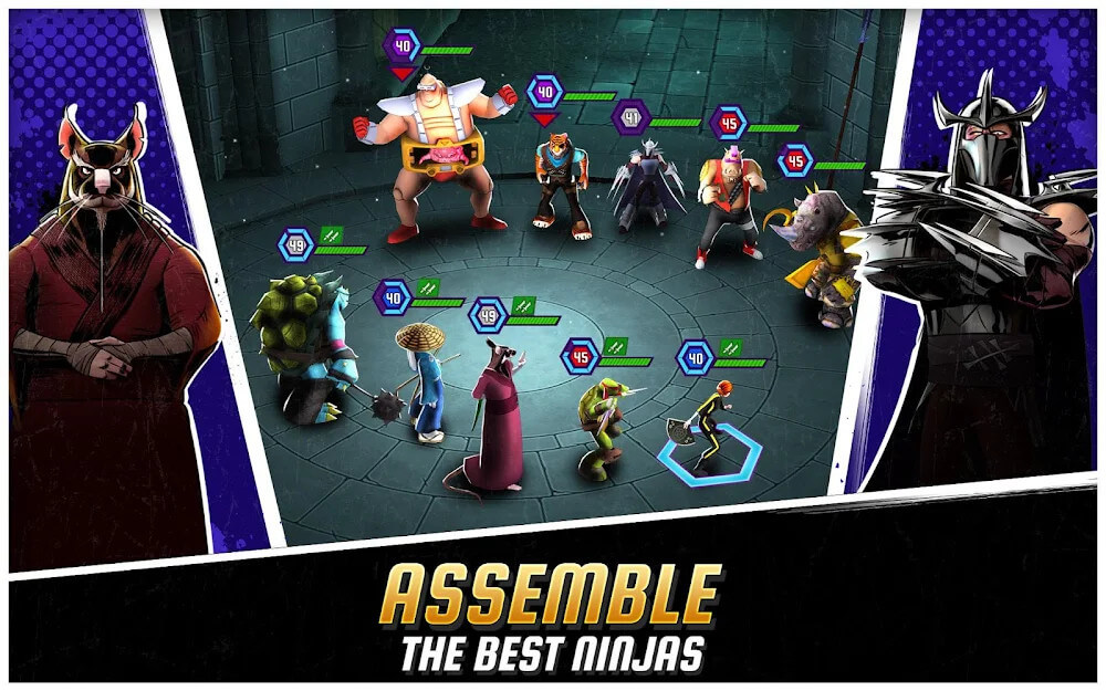 Ninja Turtles: Legends in-game screenshot 2