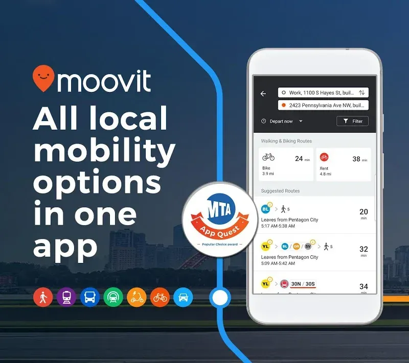 Moovit: Your Transit Tracker image 2