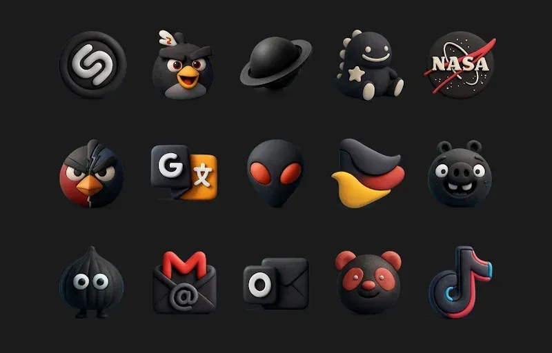 Funko Dark - Icon Pack screenshot 2