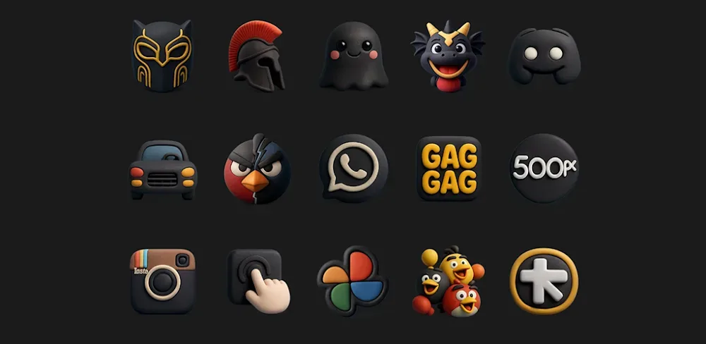 Funko Dark - Icon Pack screenshot 1