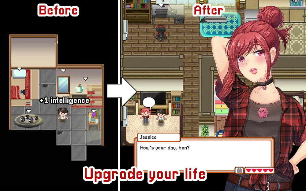 Citampi Stories: Love Life RPG gameplay screenshot 4