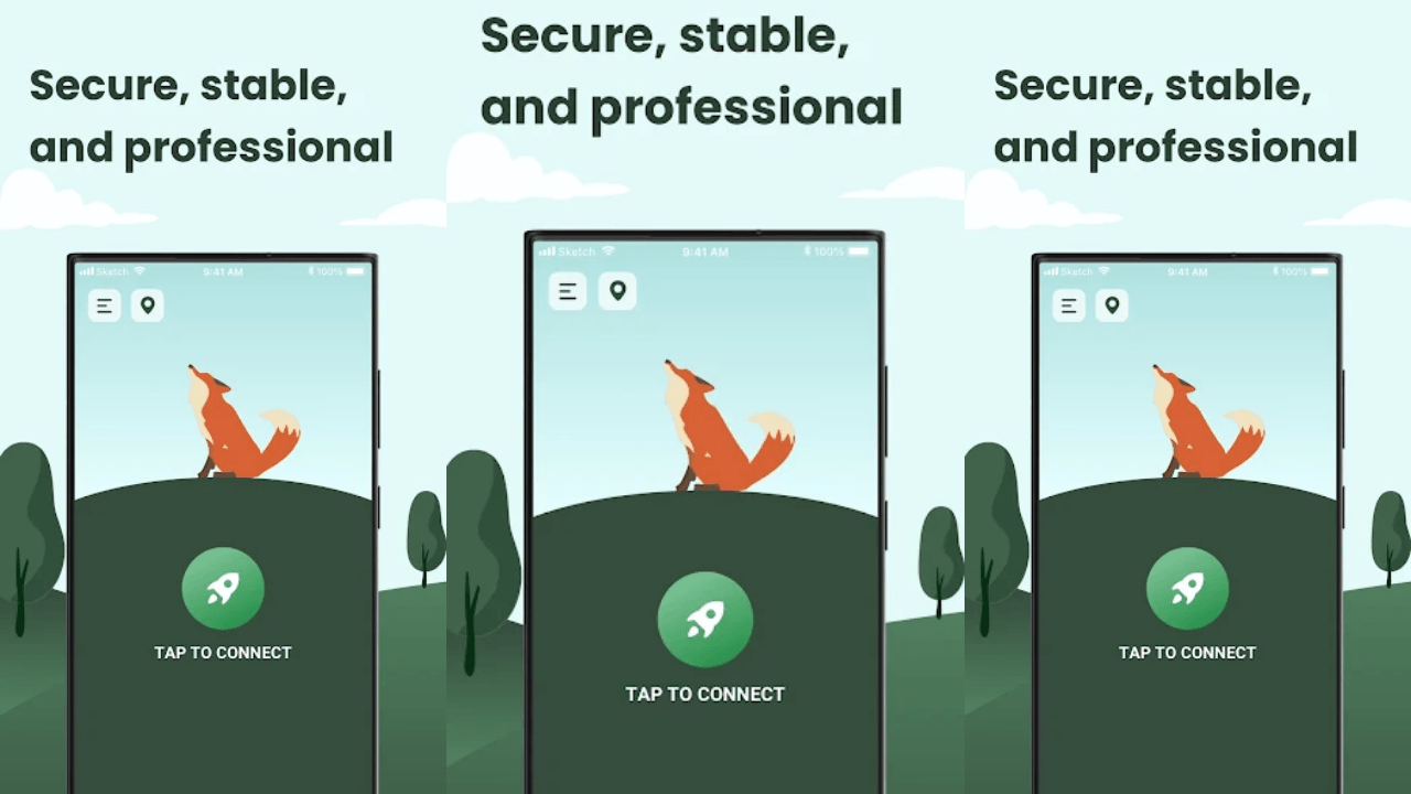 Güvenli & Hızlı Fox Guard VPN - Ekran Görüntüsü 1