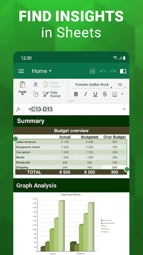 MobiOffice (OfficeSuite) screen capture 8