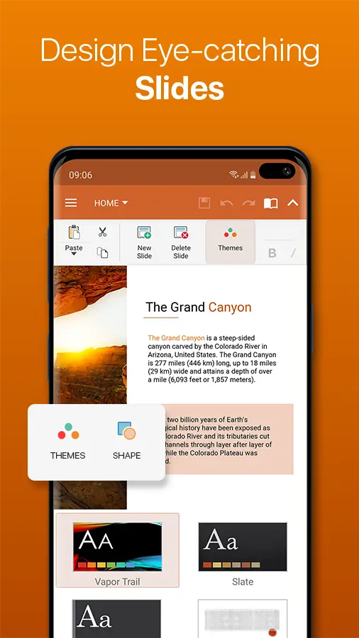 MobiOffice (OfficeSuite) preview snapshot 4