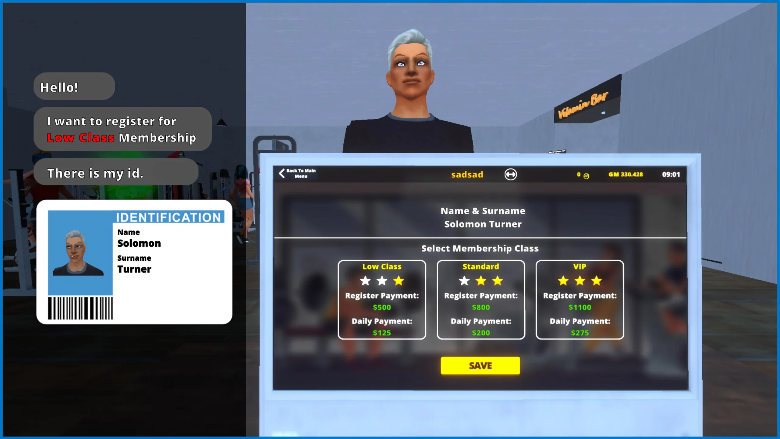 Gym Simulator 26 gameplay screenshot 3