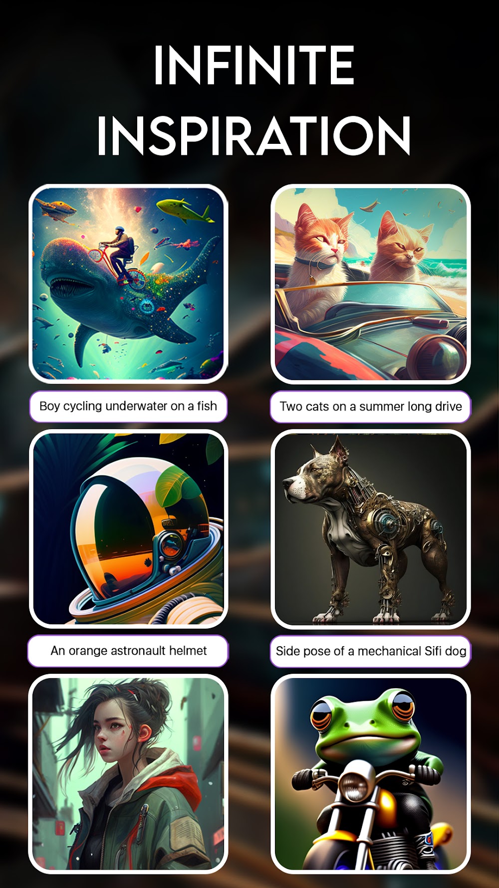 Imagen de vista previa 6 de Imagine: AI Art Generator