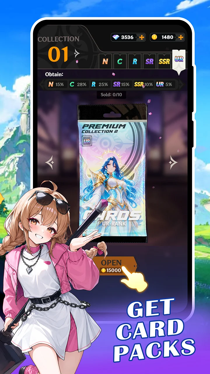 Deck Battle: Anime TCG screenshot 2
