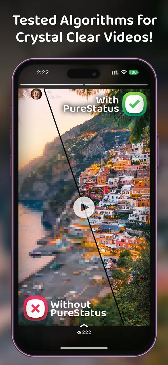 PureStatus app screenshot 5
