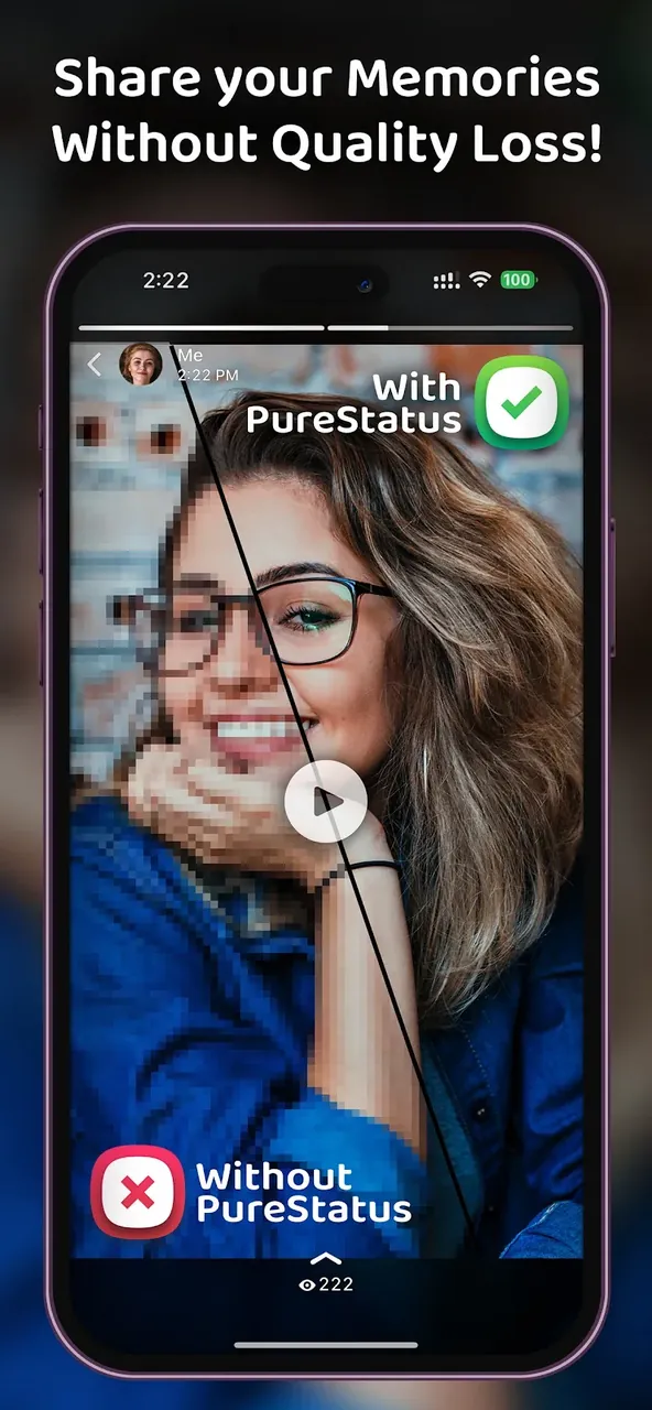 PureStatus app screenshot 3