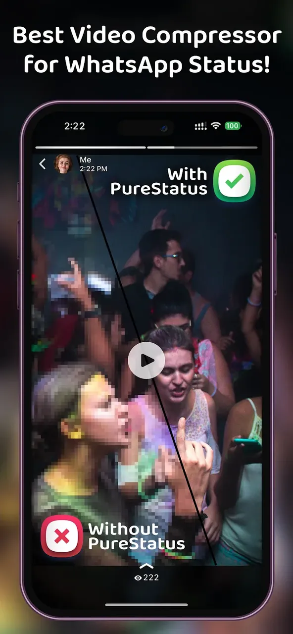 PureStatus app screenshot 4
