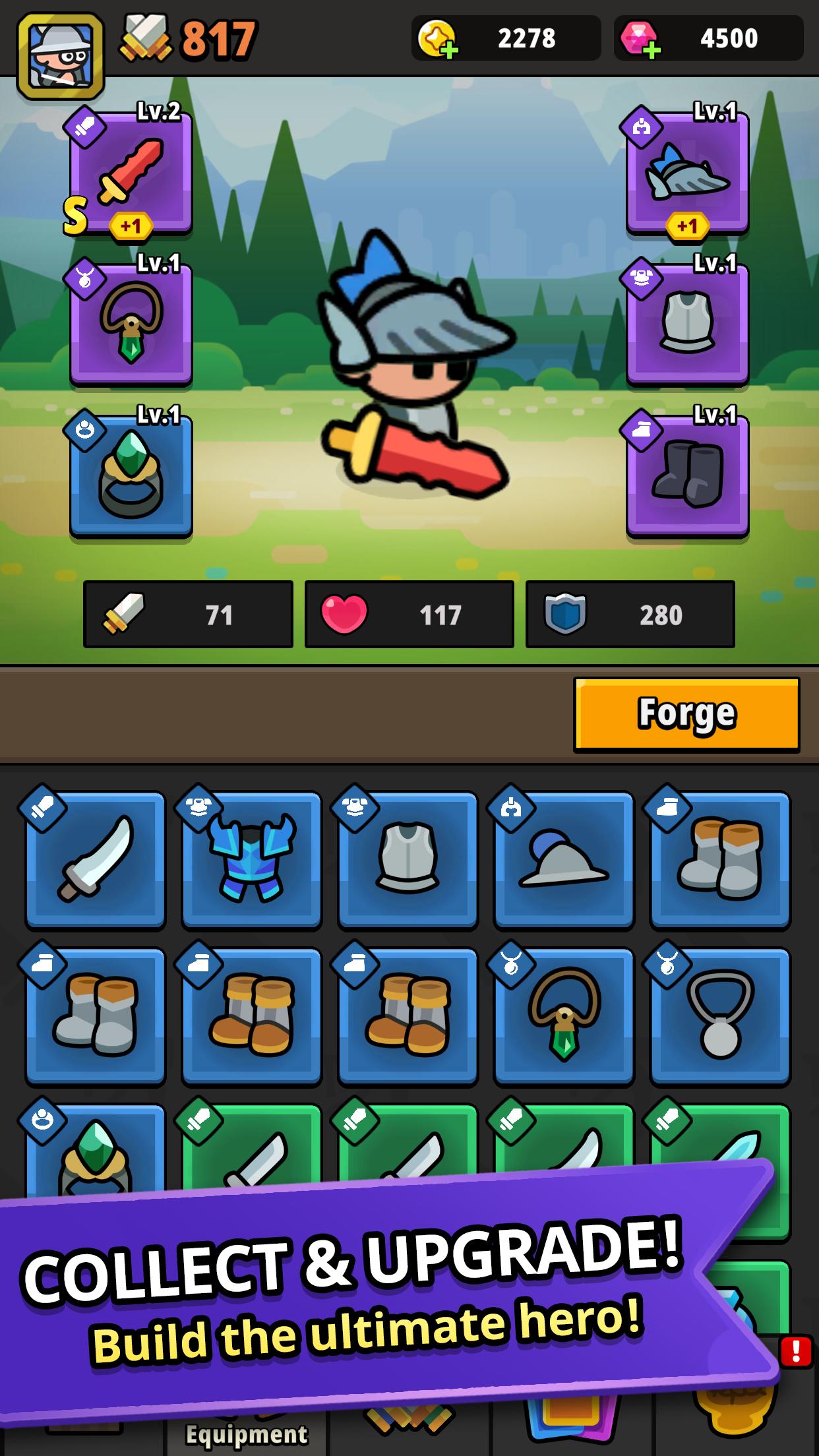 Epic Idle Journey gameplay preview 3