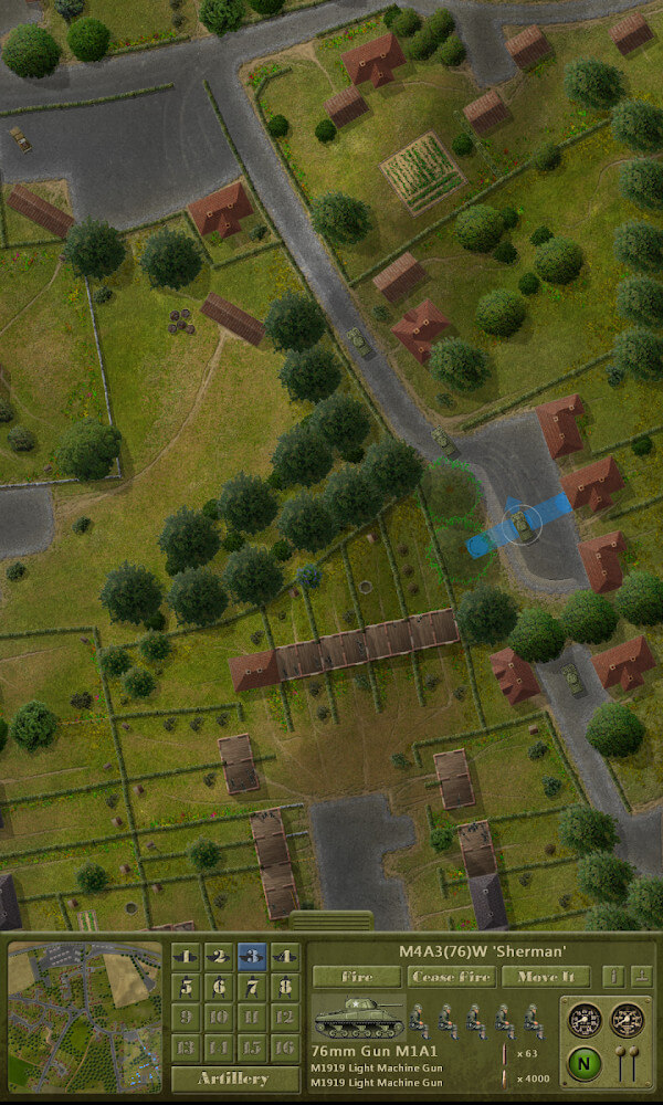 Screenshot di gioco di Firefight 4
