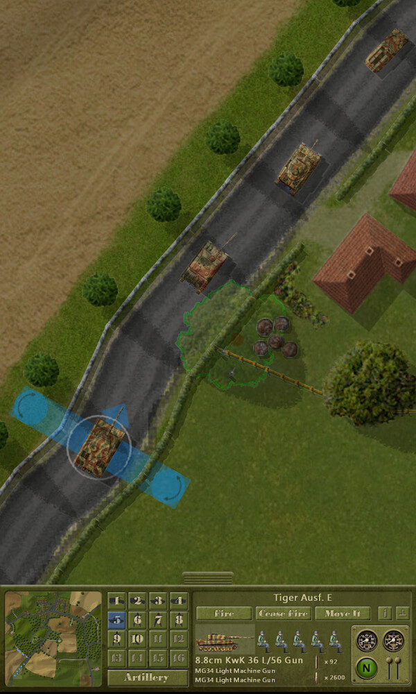 Screenshot di gioco di Firefight 3