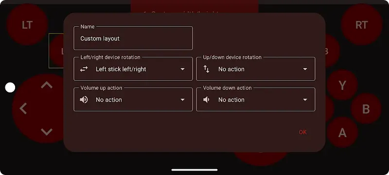 Remote Gamepad interface preview 5