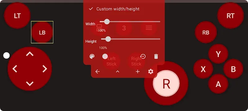 Remote Gamepad interface preview 4