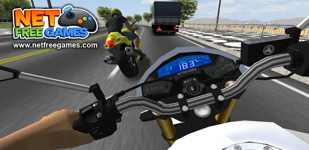 Traffic Motos 3 gameplay screenshot 1