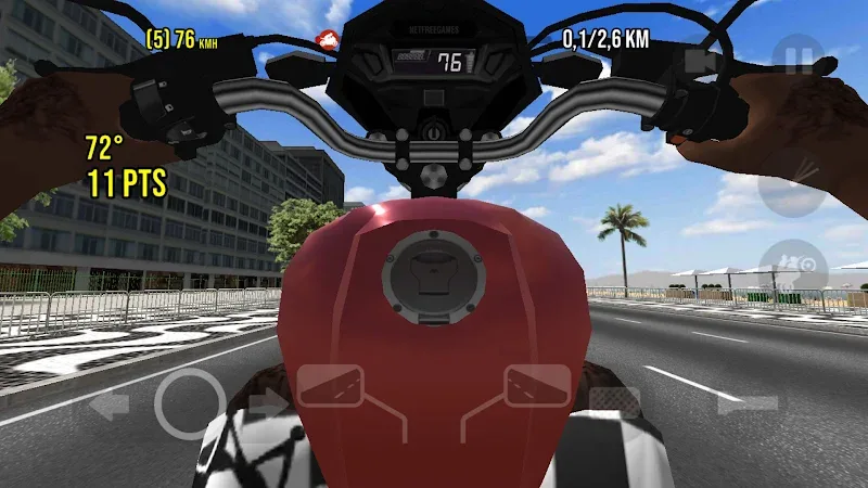 Traffic Motos 3 gameplay screenshot 2