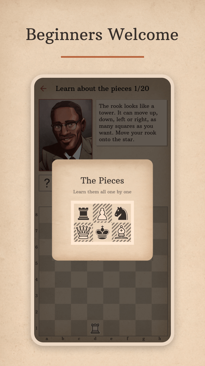 Dr. Wolf: Learn Chess app screenshot 6