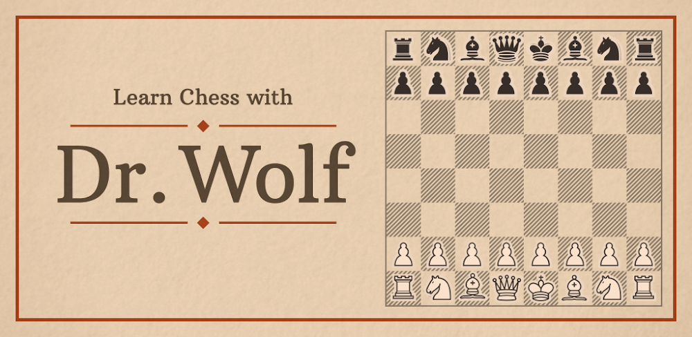 Dr. Wolf: Learn Chess app screenshot 1