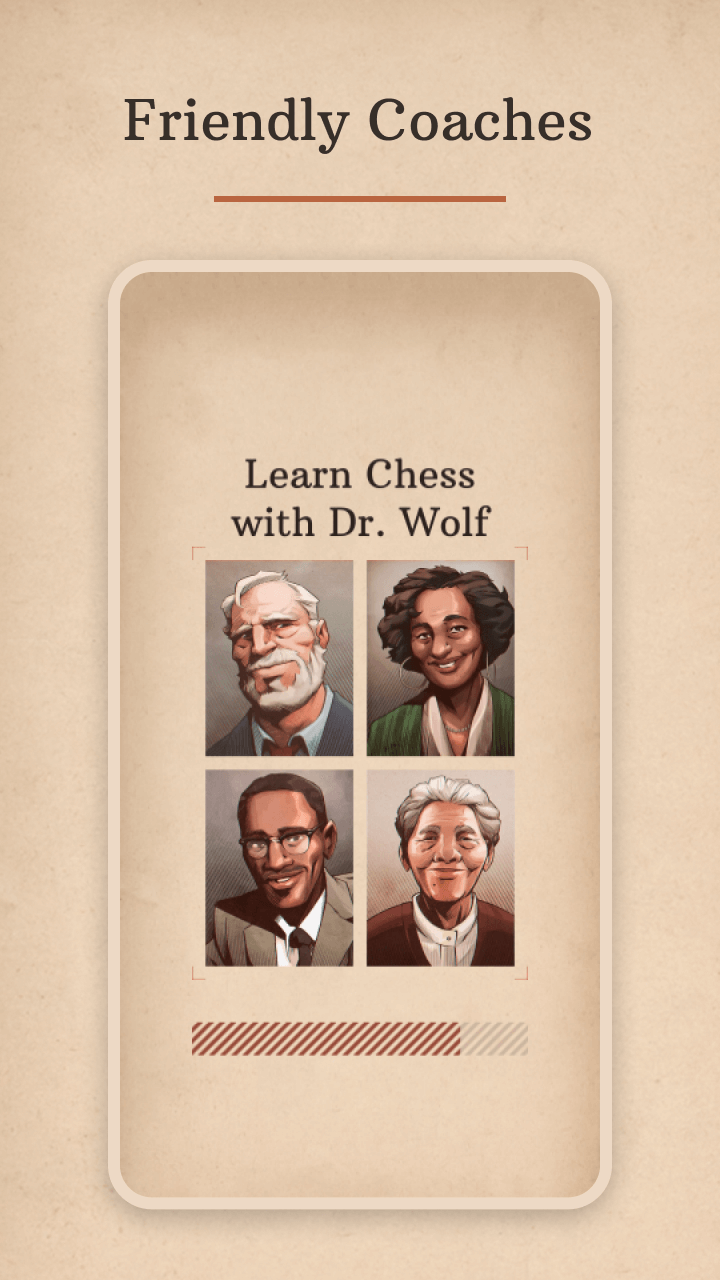 Dr. Wolf: Learn Chess app screenshot 7
