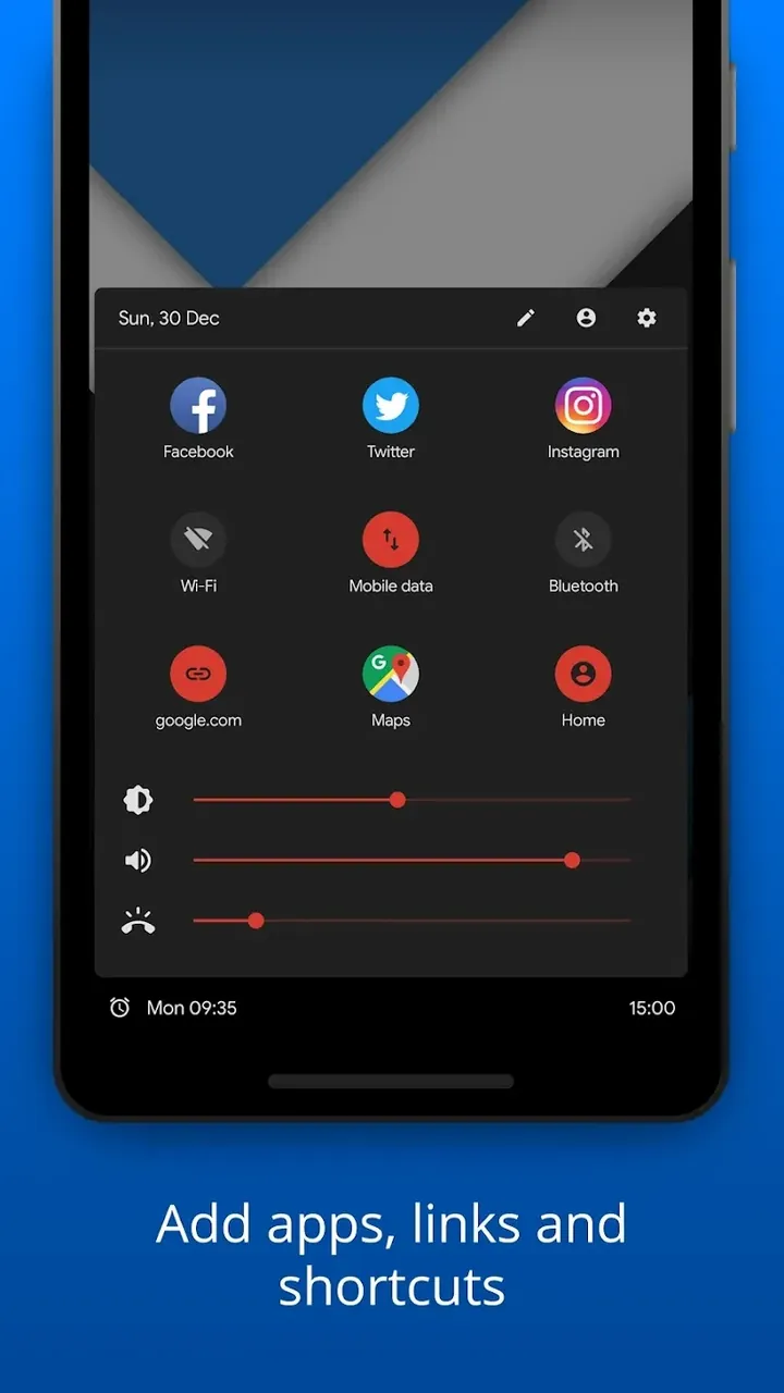 Bottom Quick Settings app screenshot 6