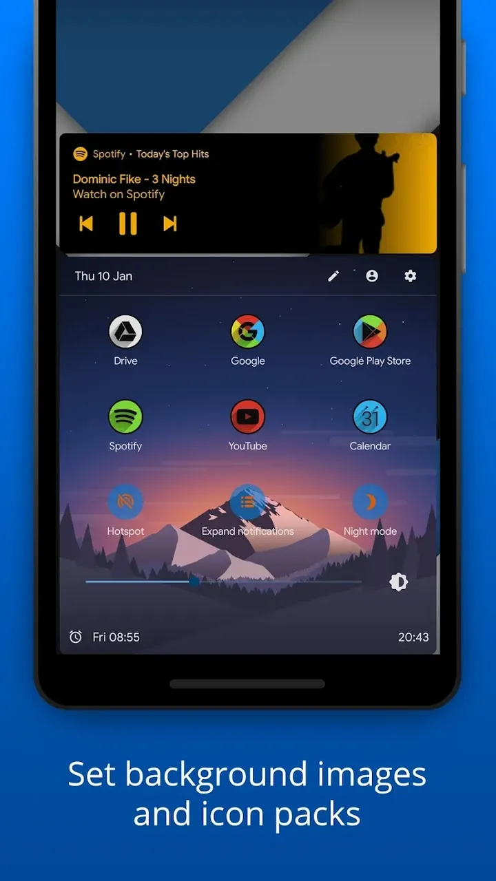 Bottom Quick Settings app screenshot 5