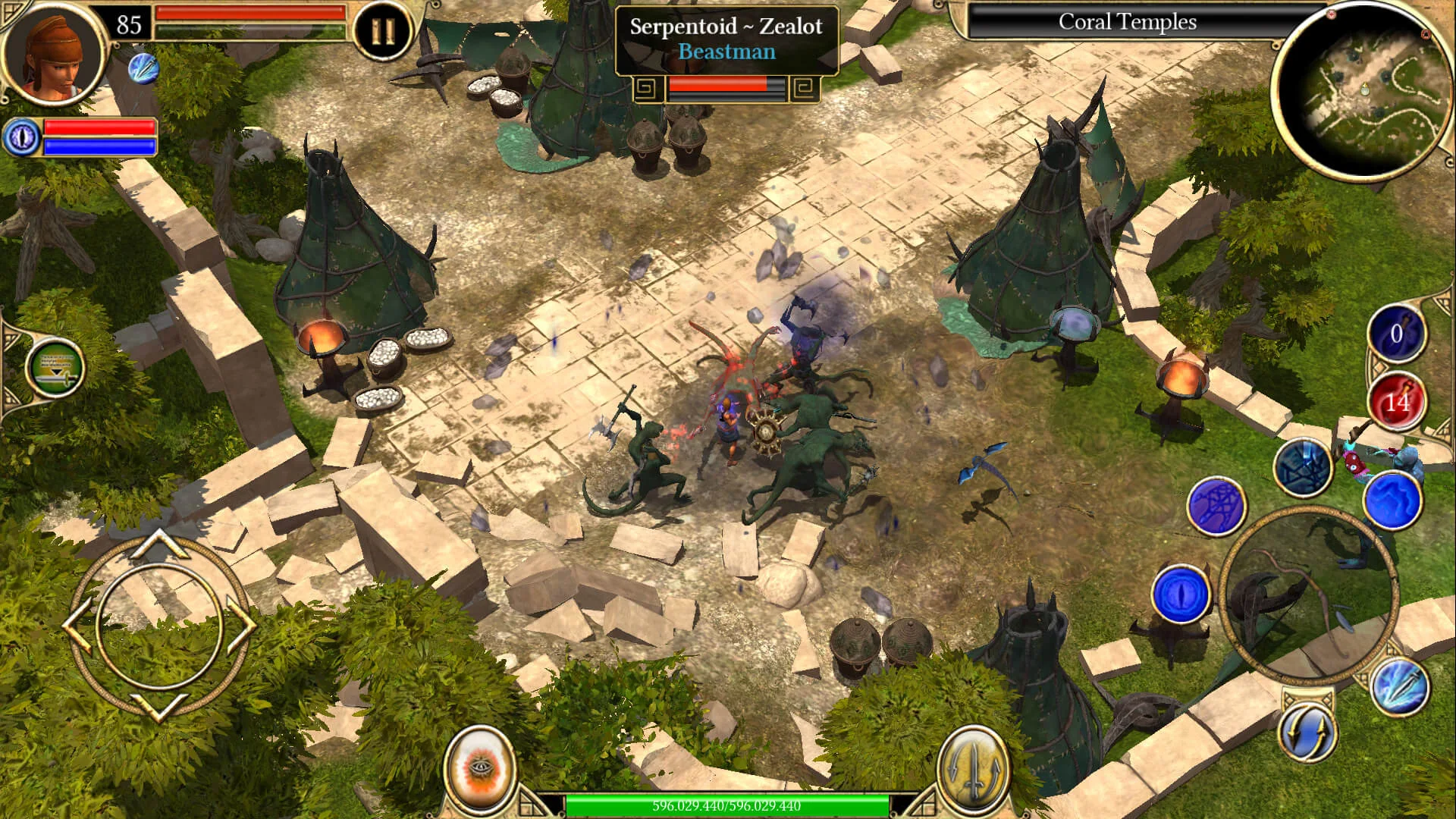 Titan Quest: Ultimate Edition gameplay screenshot 2