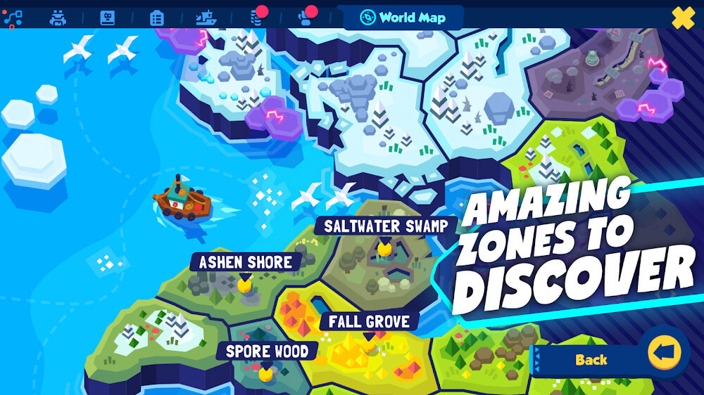 Captura de pantalla de jugabilidad de Botworld Adventure 2
