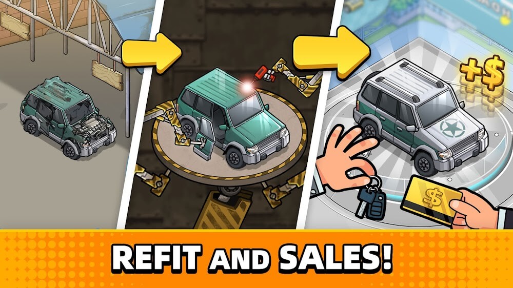 Used Car Tycoon Game Gameplay-Screenshot 2