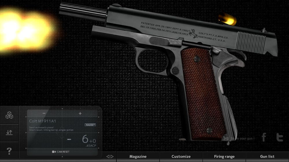 Captura de tela 2 de Magnum 3.0 Gun Custom Simulator