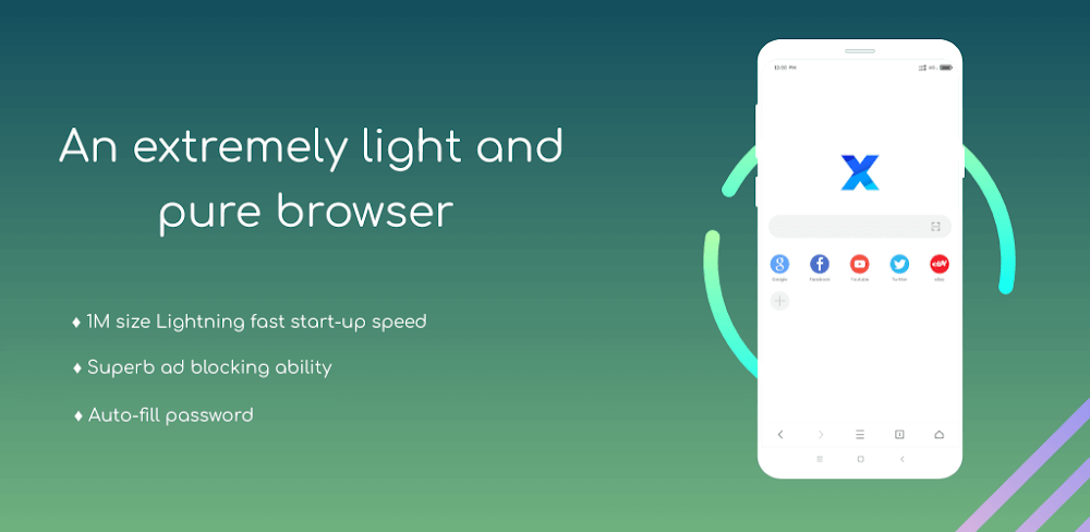XBrowser screenshot 1