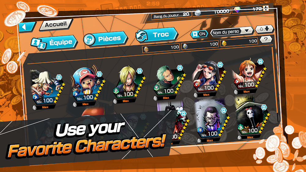 ONE PIECE Bounty Rush gameplay screenshot 4