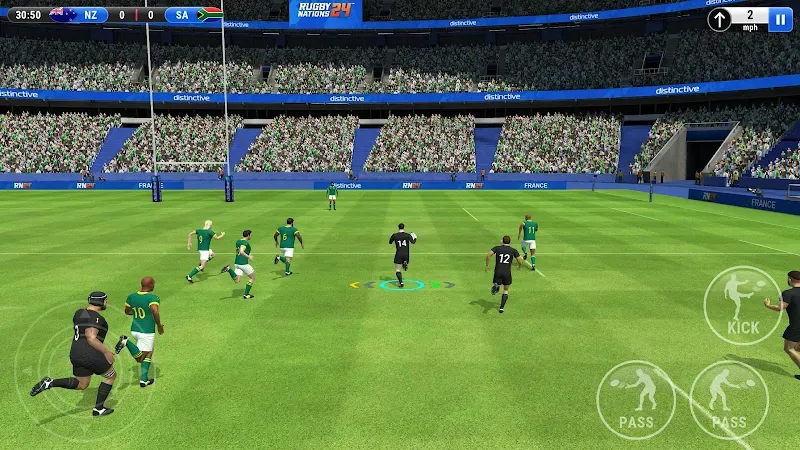 Captura de Pantalla del Juego de Rugby Nations 24 2