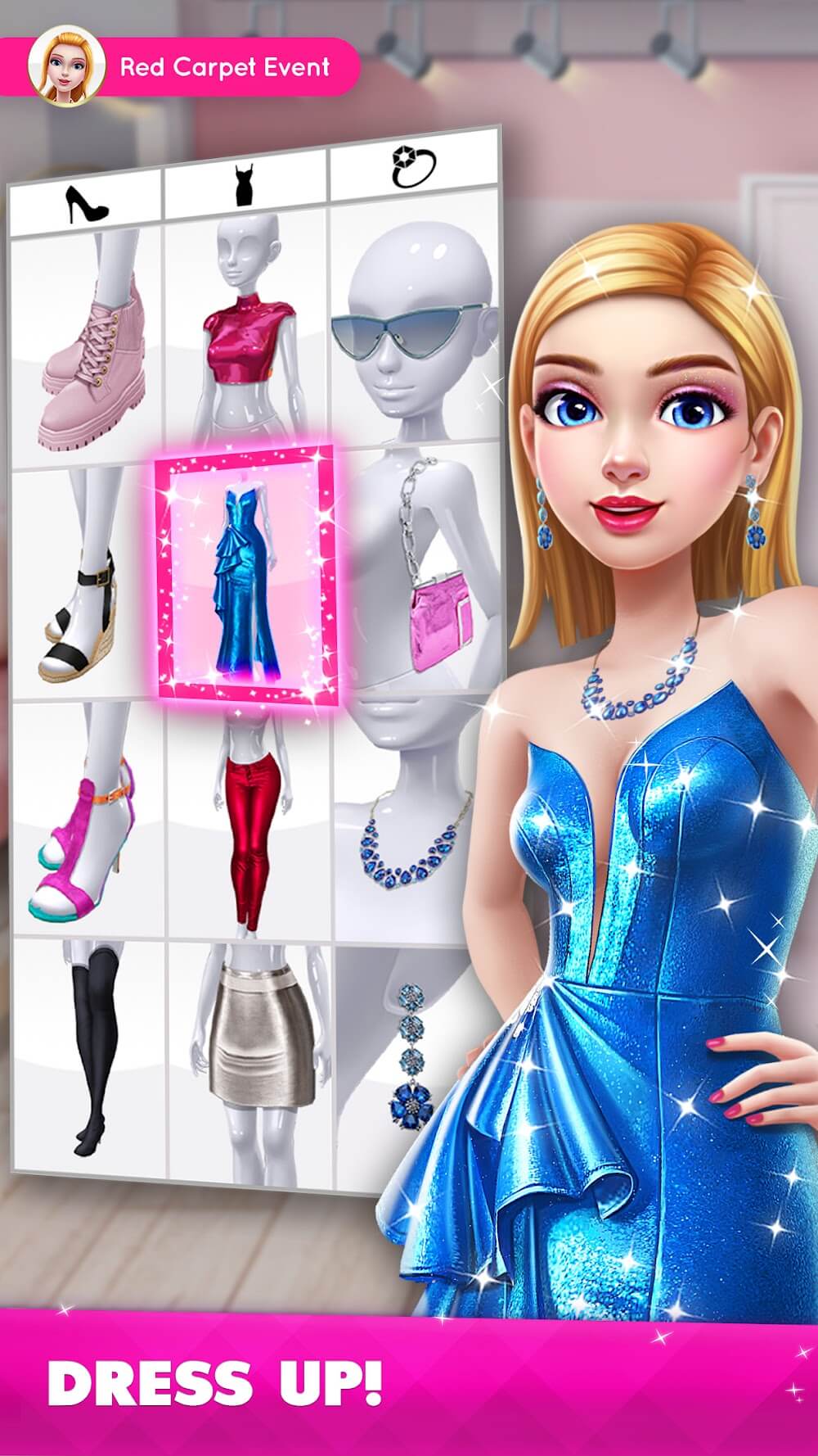 Super Stylist Fashion Makeover captura de pantalla 3