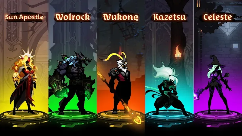Shadow Hunt: Idle Survival RPG gameplay screenshot 2