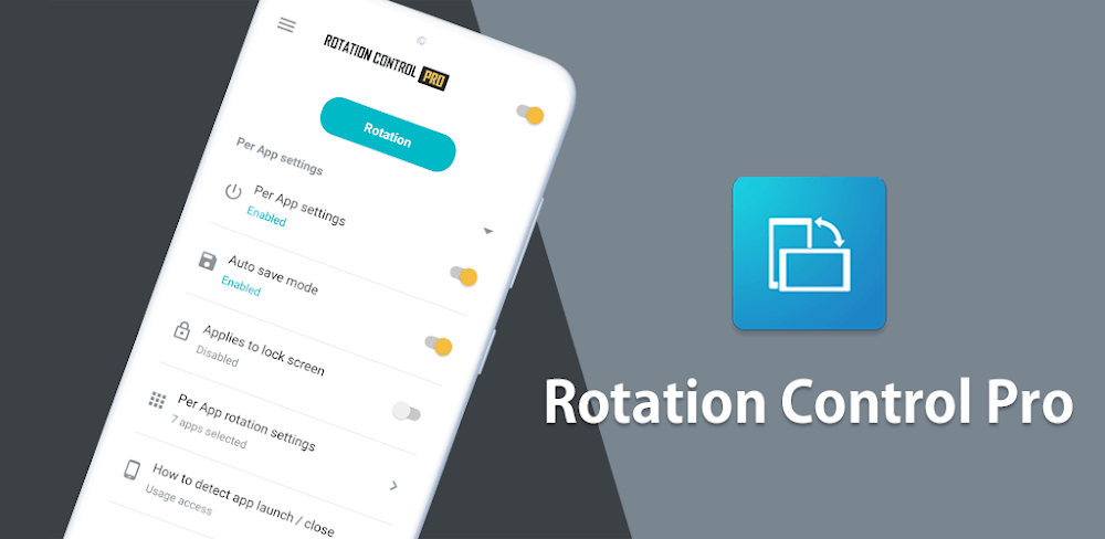Screenshot 1 of Rotation Control Pro