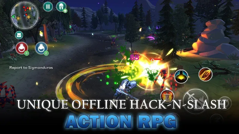 Arcane Quest Legends 2 Captura de tela 2