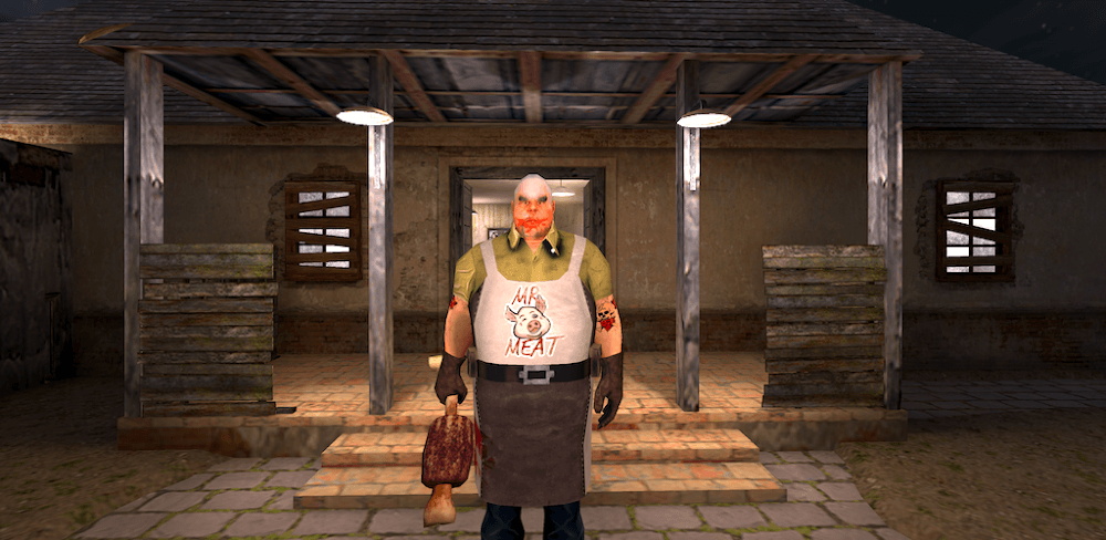 Mr Meat: Horror Escape Room gameplay screenshot 1