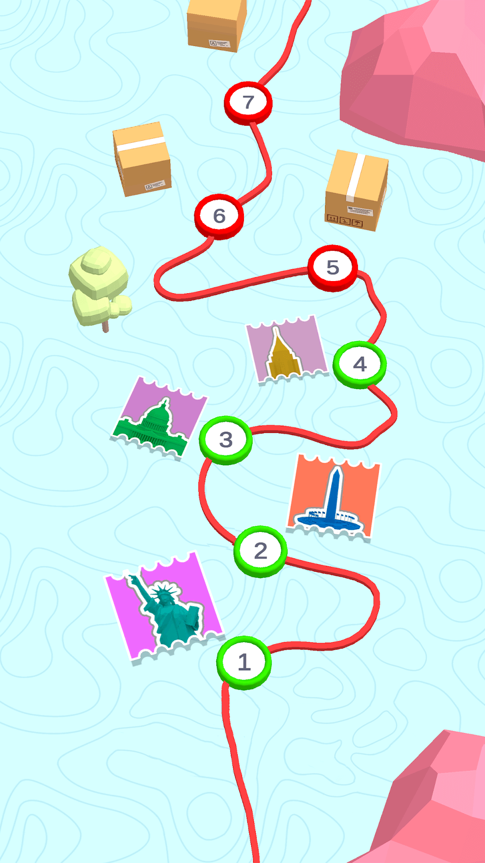 Color Adventure: Draw the Path gameplay screenshot 5