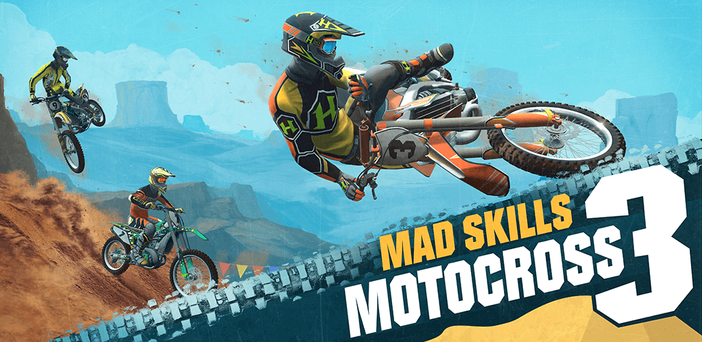 Mad Skills Motocross 3 gameplay screenshot 1