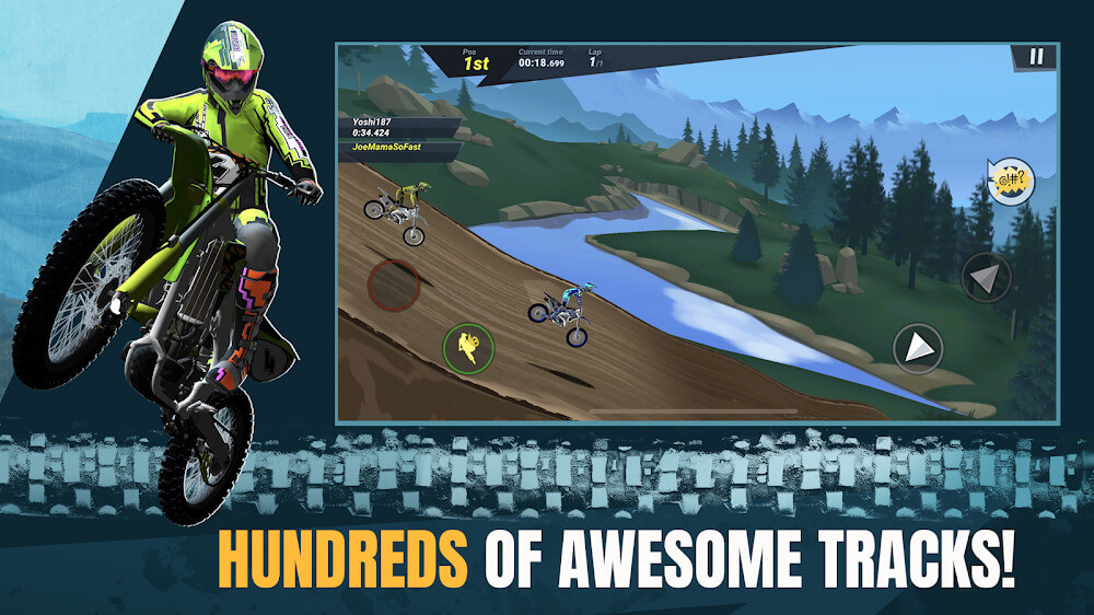 Mad Skills Motocross 3 gameplay screenshot 4