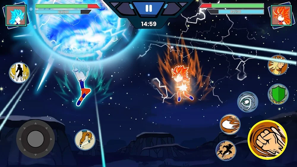 Stickman Fight - Gun Battle action screenshot 4
